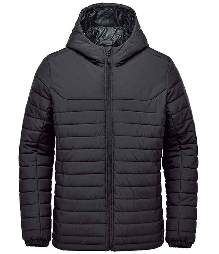 Stormtech Nautilus Quilted Hooded Jacket - Black