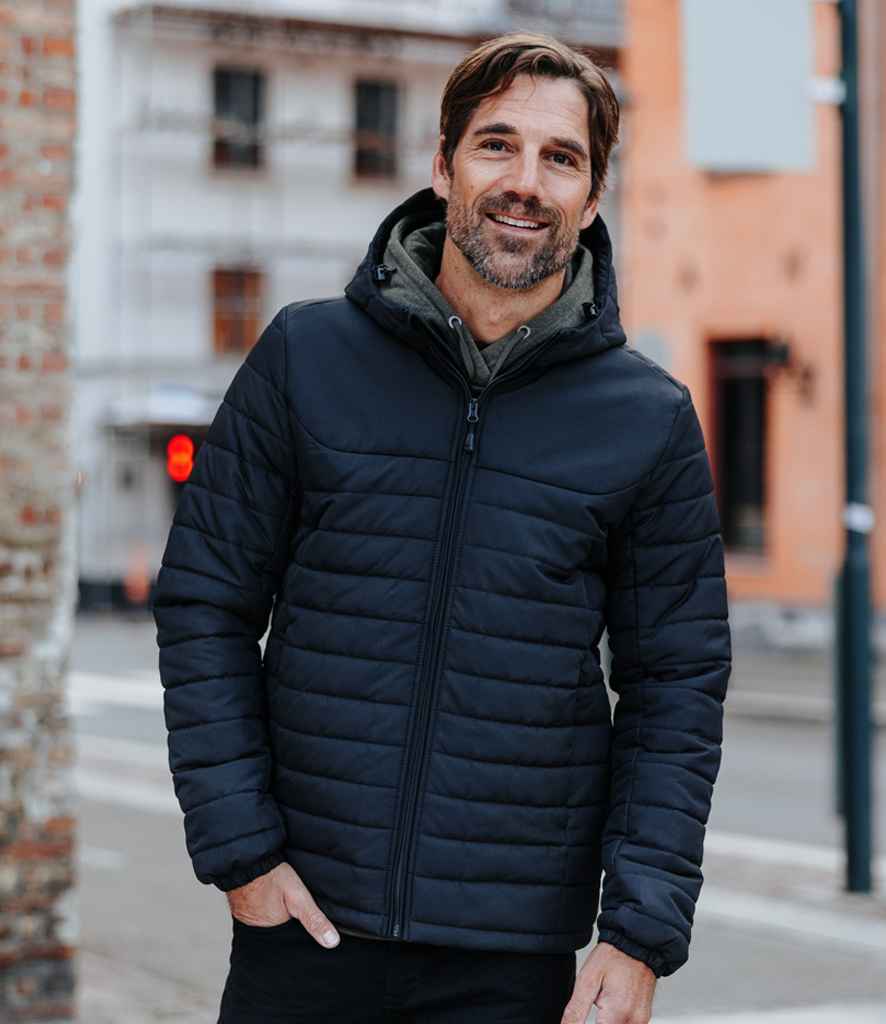 Stormtech Nautilus Quilted Hooded Jacket - Black