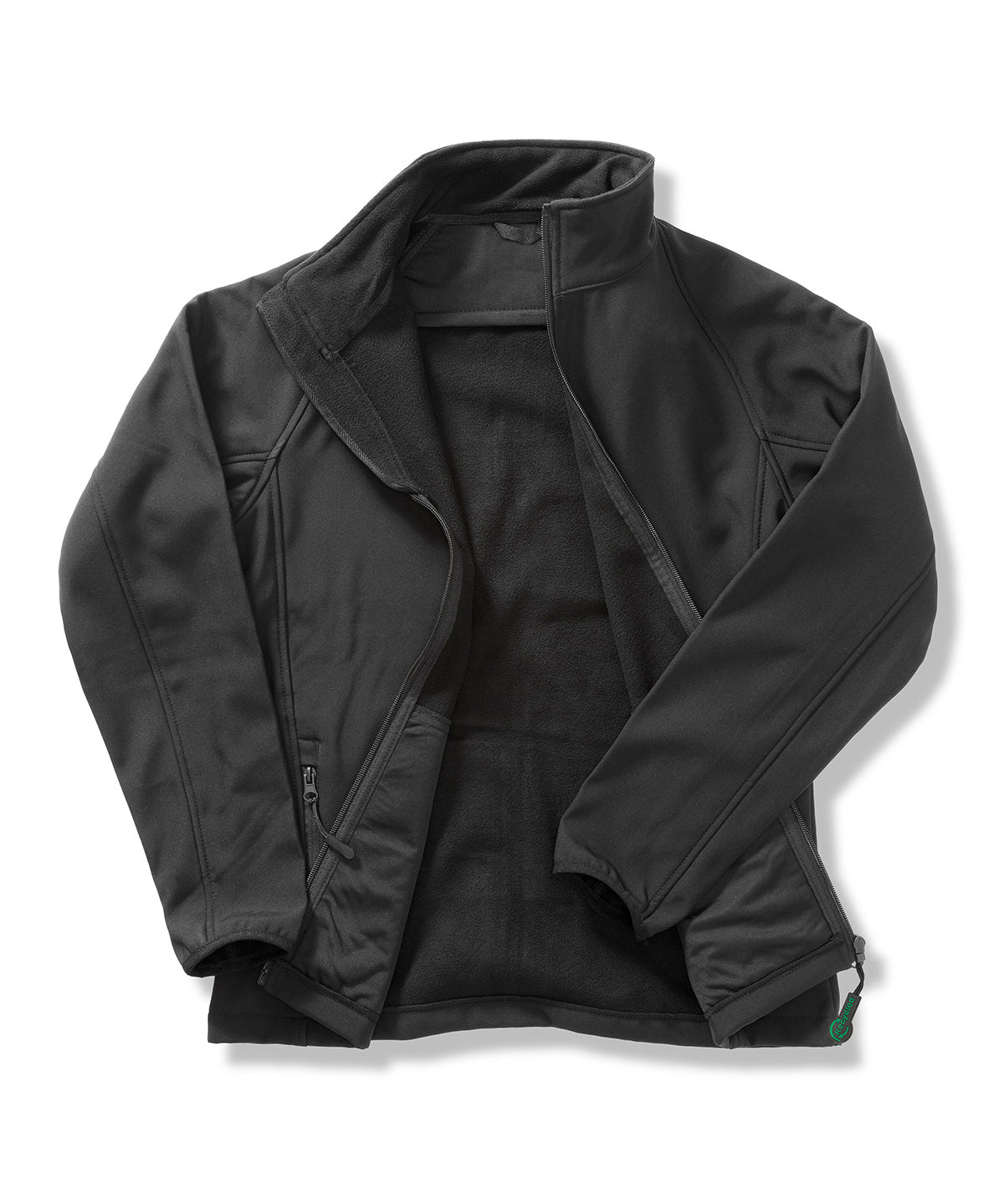 Womens printable softshell with recycled fleece inner