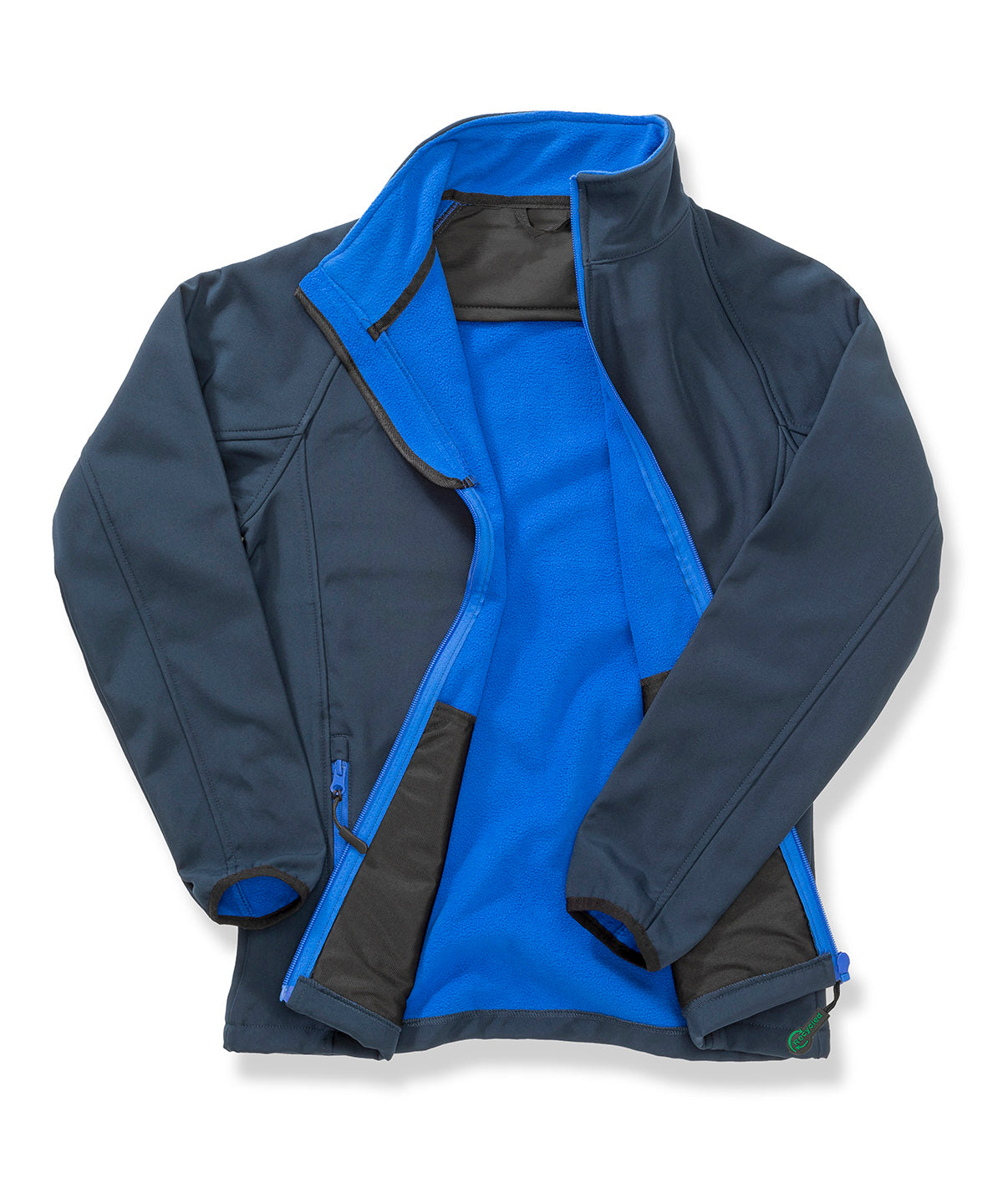 Womens printable softshell with recycled fleece inner