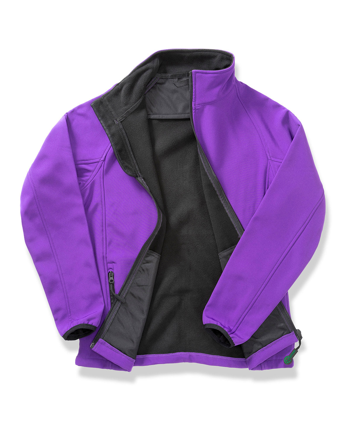 Womens printable softshell with recycled fleece inner