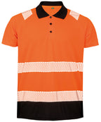 Recycled safety polo
