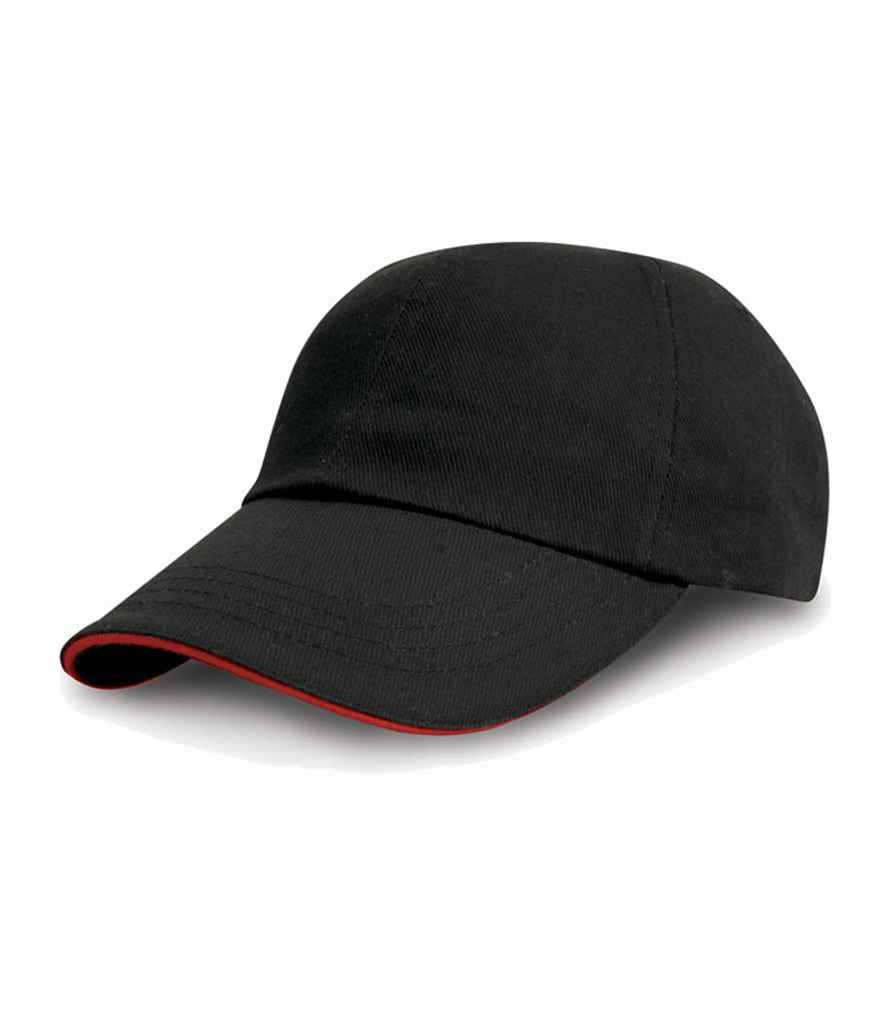 Result Heavy Cotton Drill Pro-Style Cap - Black