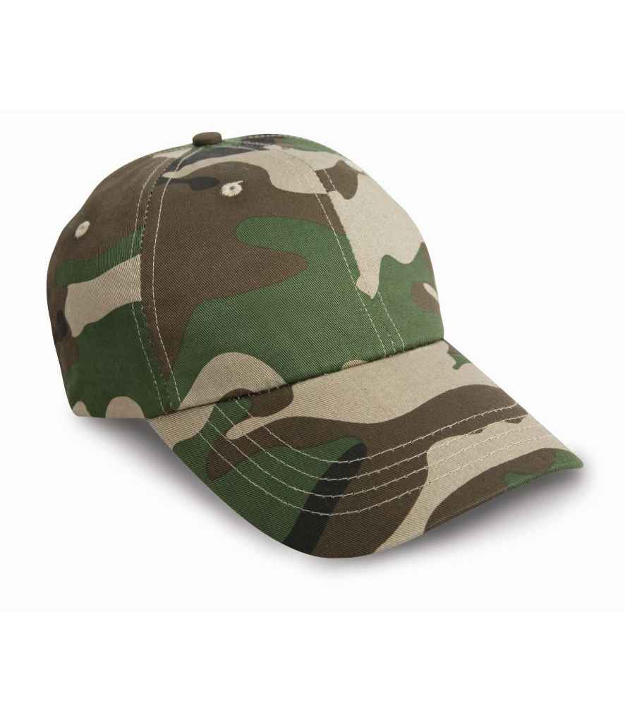Result Heavy Cotton Drill Pro-Style Cap - Camo
