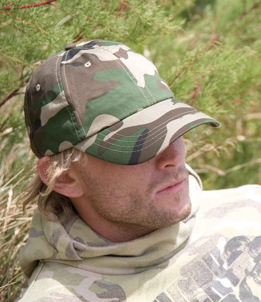 Result Heavy Cotton Drill Pro-Style Cap - Camo