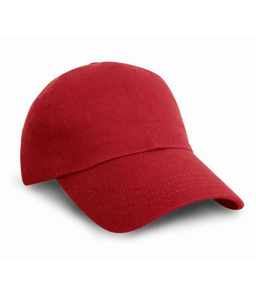 Result Heavy Cotton Drill Pro-Style Cap - Red