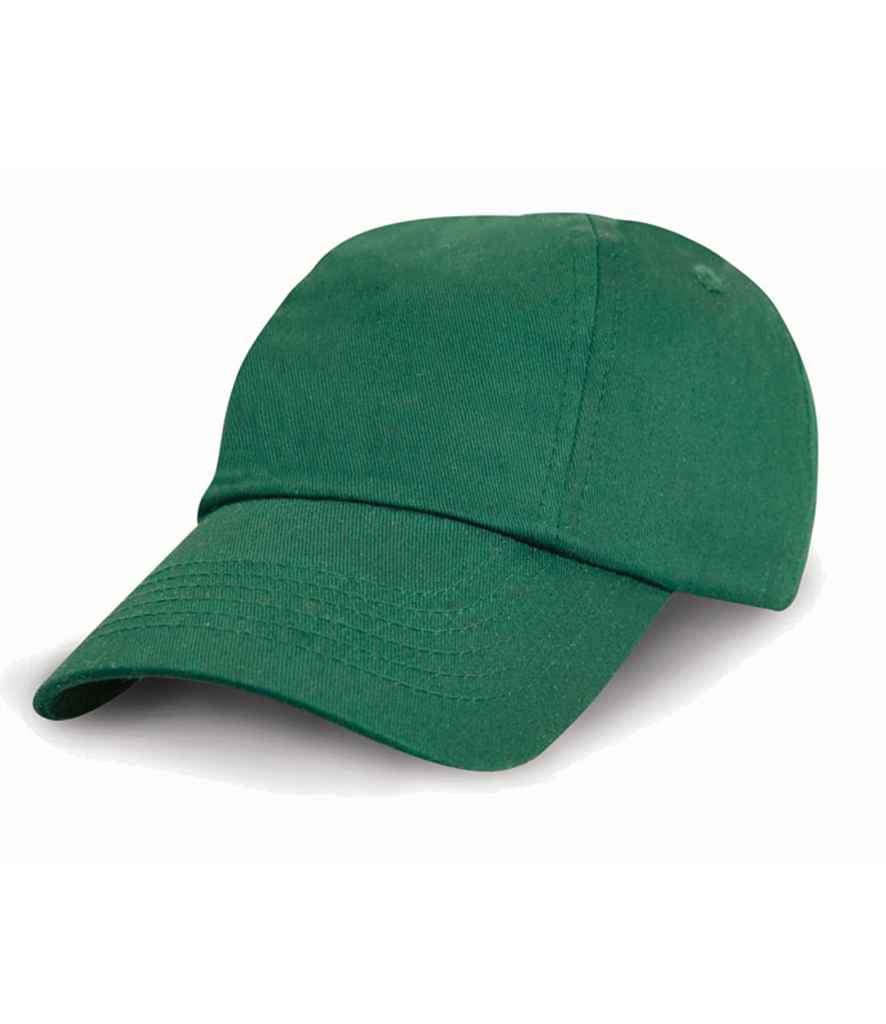 Result Kids Low Profile Cotton Cap - Bottle Green