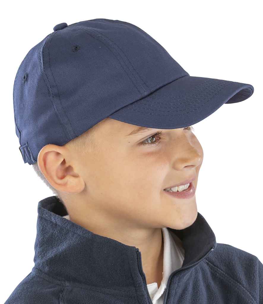 Result Kids Low Profile Cotton Cap - Navy