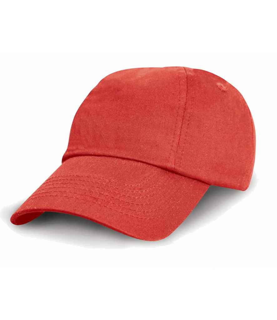 Result Kids Low Profile Cotton Cap - Red