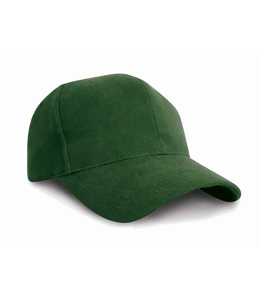 Result Pro-Style Heavy Brushed Cotton Cap - Forest Green