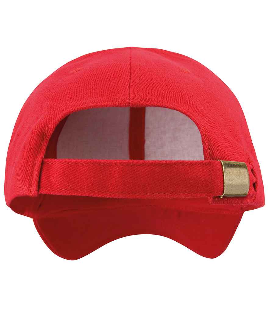 Result Pro-Style Heavy Brushed Cotton Cap - Red
