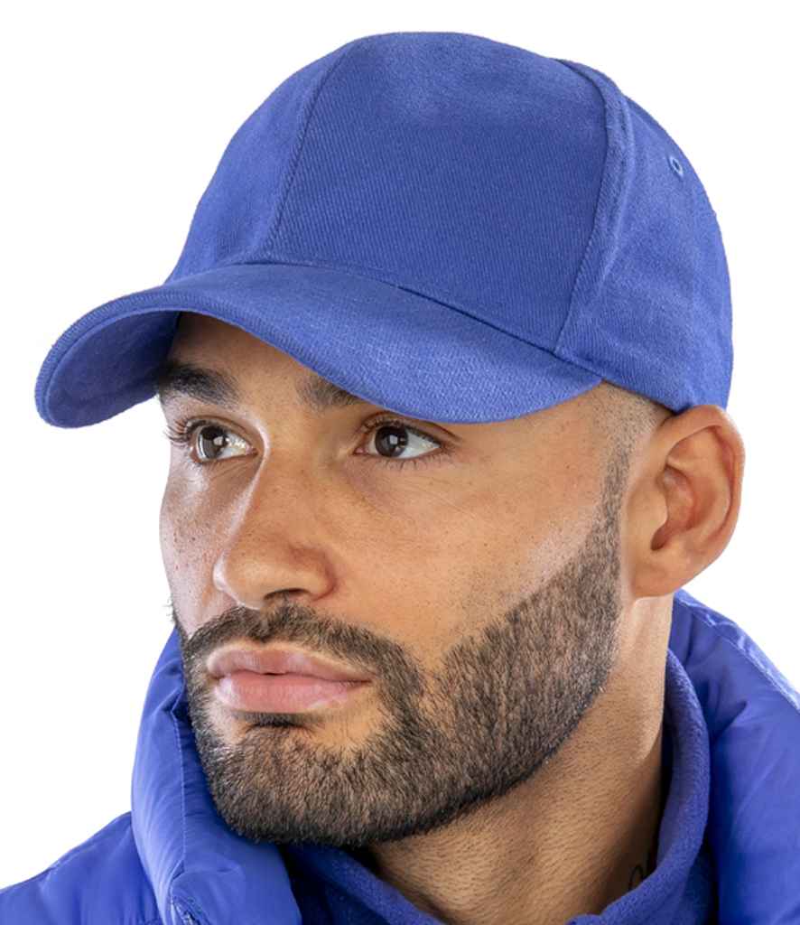 Result Pro-Style Heavy Brushed Cotton Cap - Royal Blue