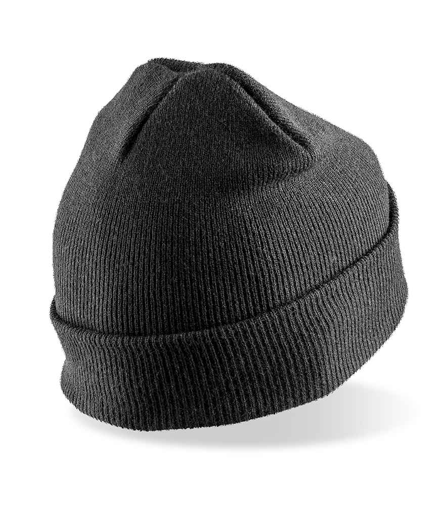 Result Core Double Knit Printers Beanie - Black
