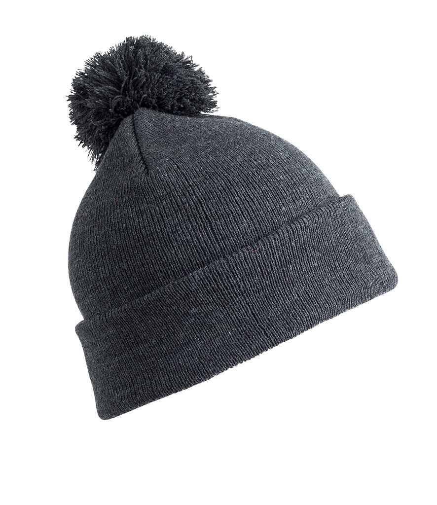 Result Core Pom Pom Beanie - Grey