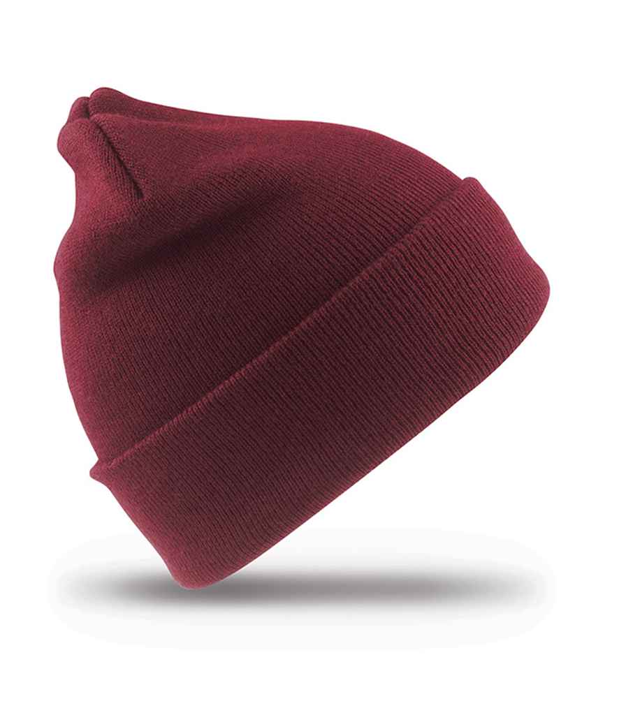 Result Kids Woolly Ski Hat - Burgundy
