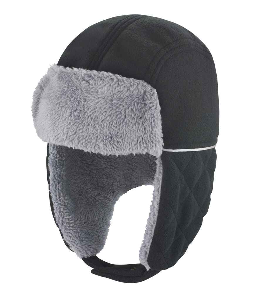 Result Ocean Trapper Hat - Black/Grey