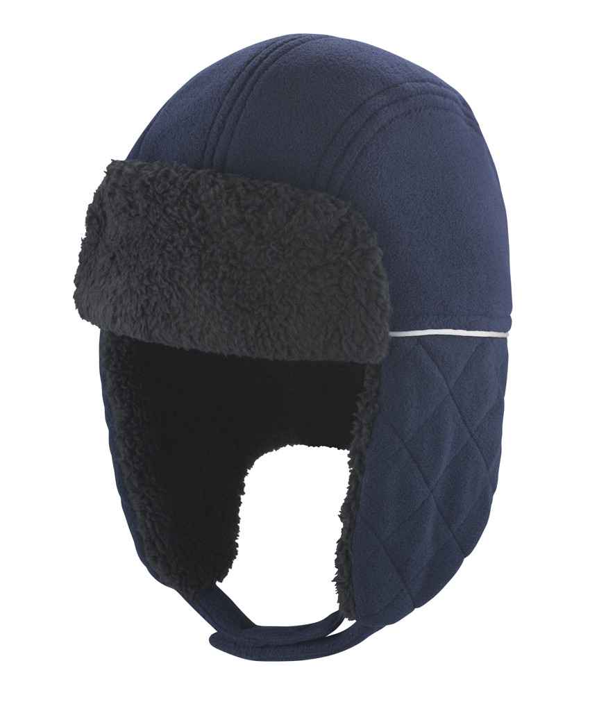 Result Ocean Trapper Hat - Navy/Black