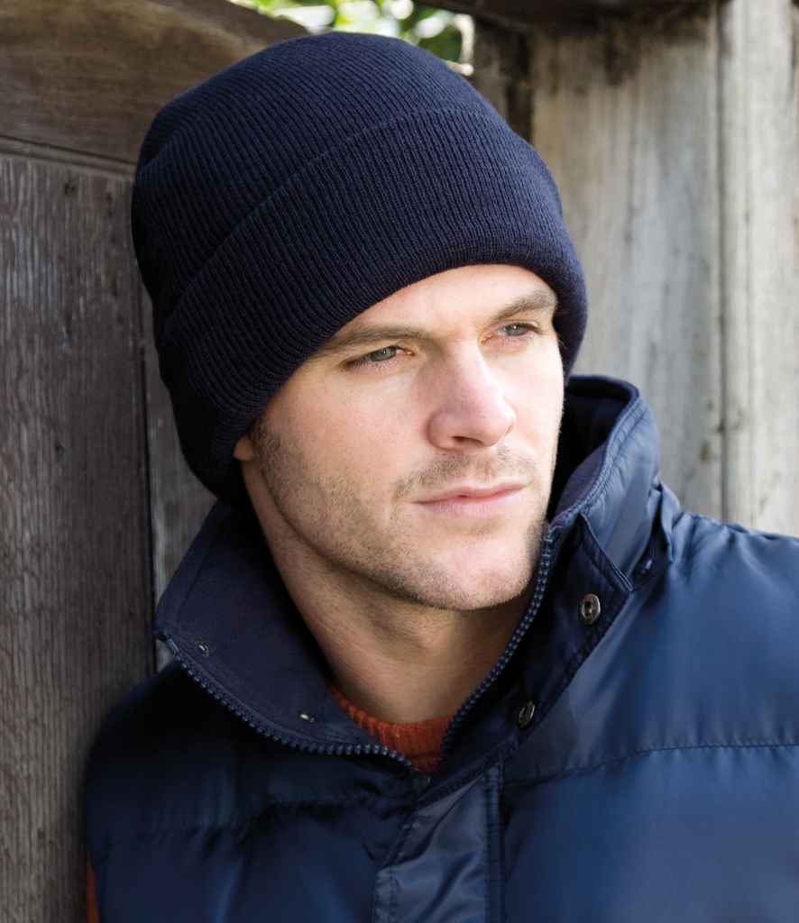 Result Woolly Ski Hat with Thinsulate™ Insulation - Navy
