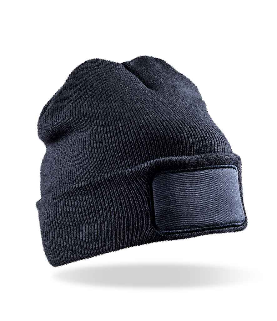 Result Double Knit Thinsulate™ Printers Beanie - Navy