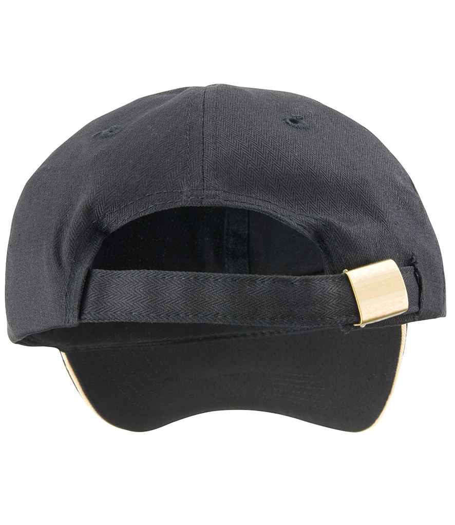 Result Herringbone Cap - Black/Tan