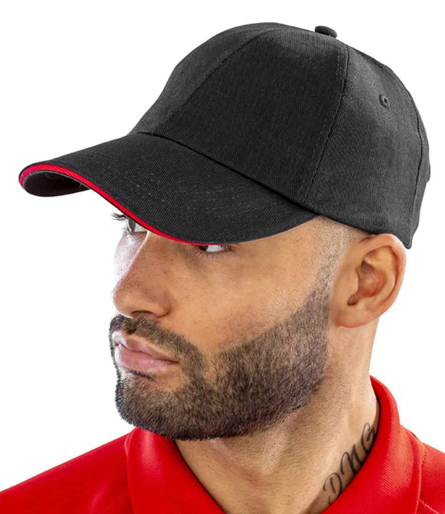 Result Printers/Embroiderers Cap - Black