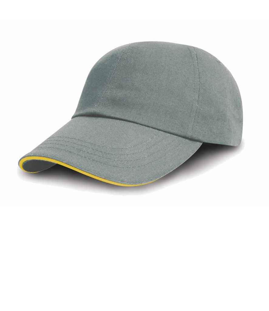 Result Printers/Embroiderers Cap - Heather Grey