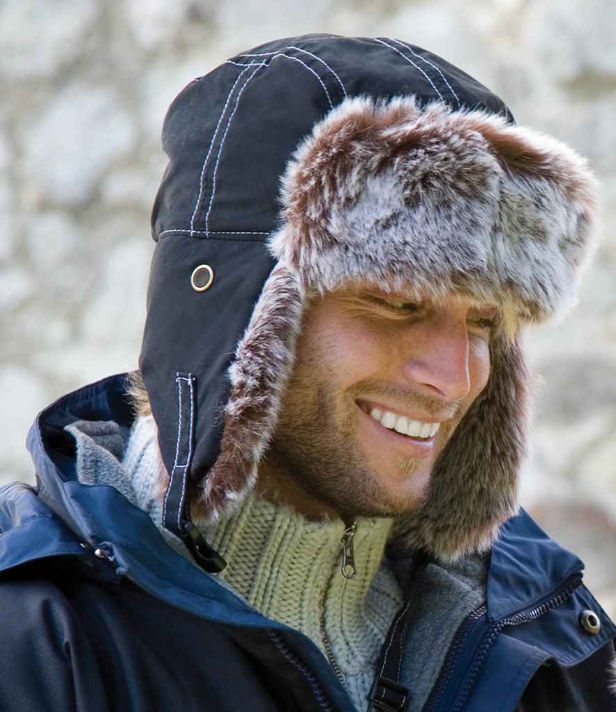 Result Classic Sherpa Hat - Black
