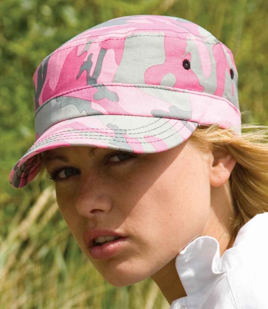 Result Urban Camo Cap - Pink