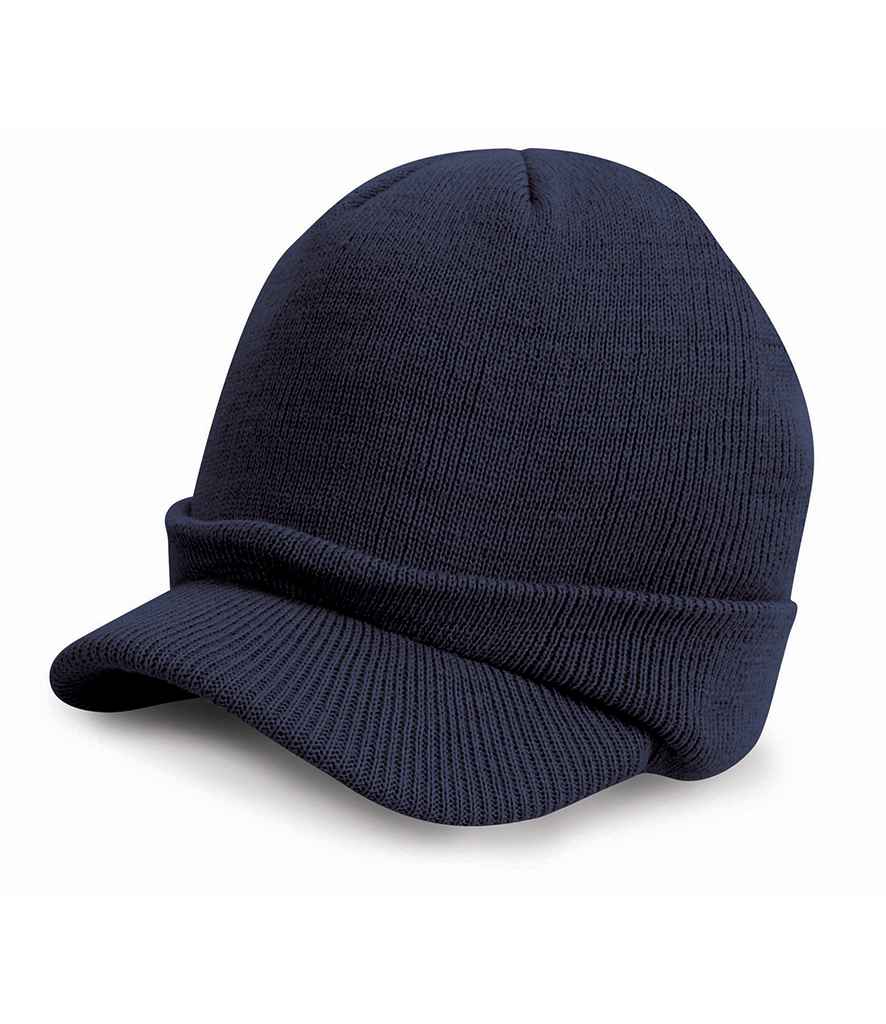 Result Esco Army Knitted Hat - Navy