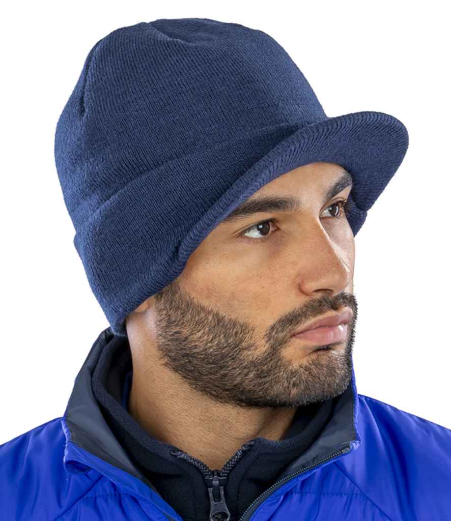 Result Esco Army Knitted Hat - Navy
