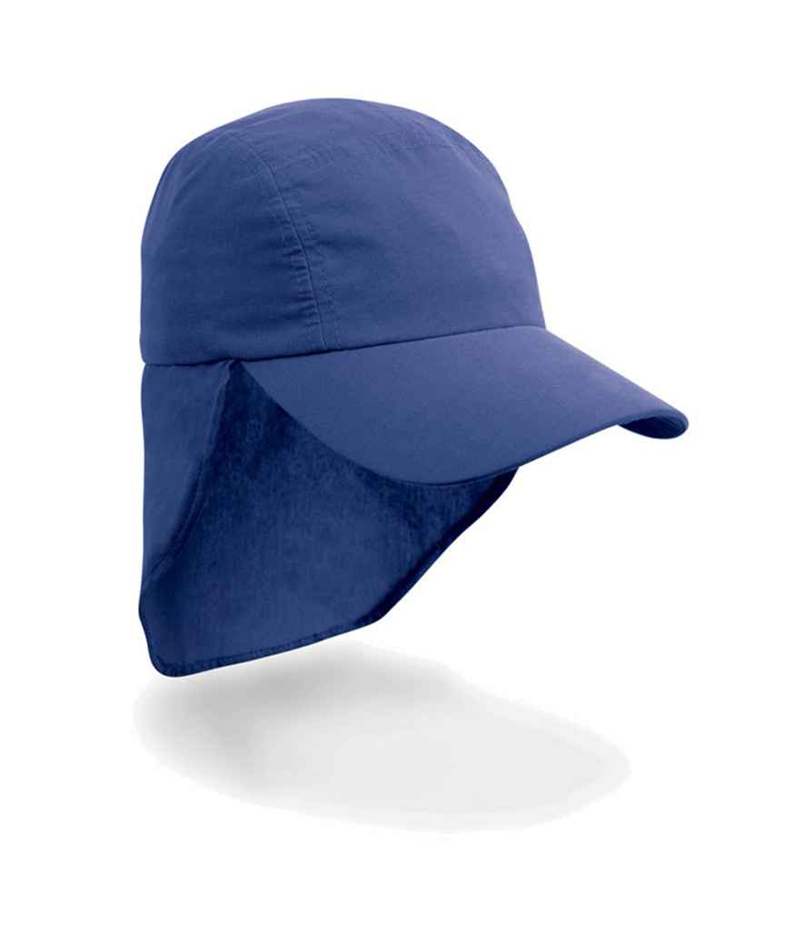 Result Kids Legionnaires Cap - Royal Blue