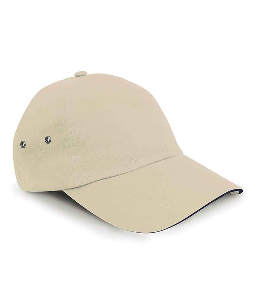 Result Plush Cotton 5 Panel Cap - Putty