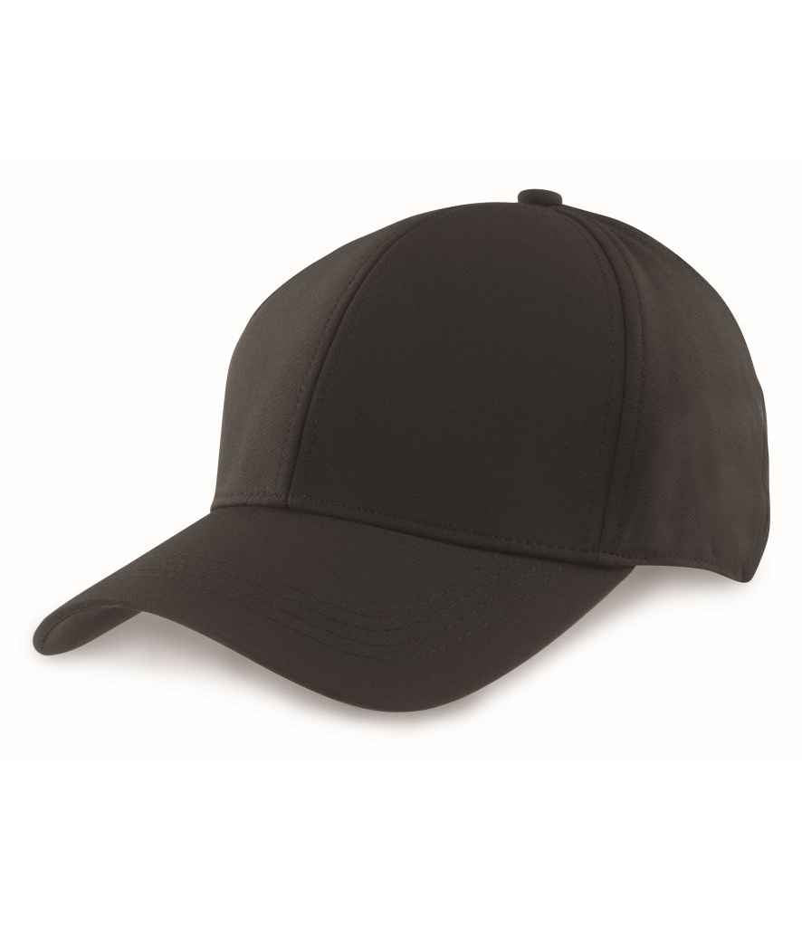 Result TECH Performance Soft Shell Cap - Black