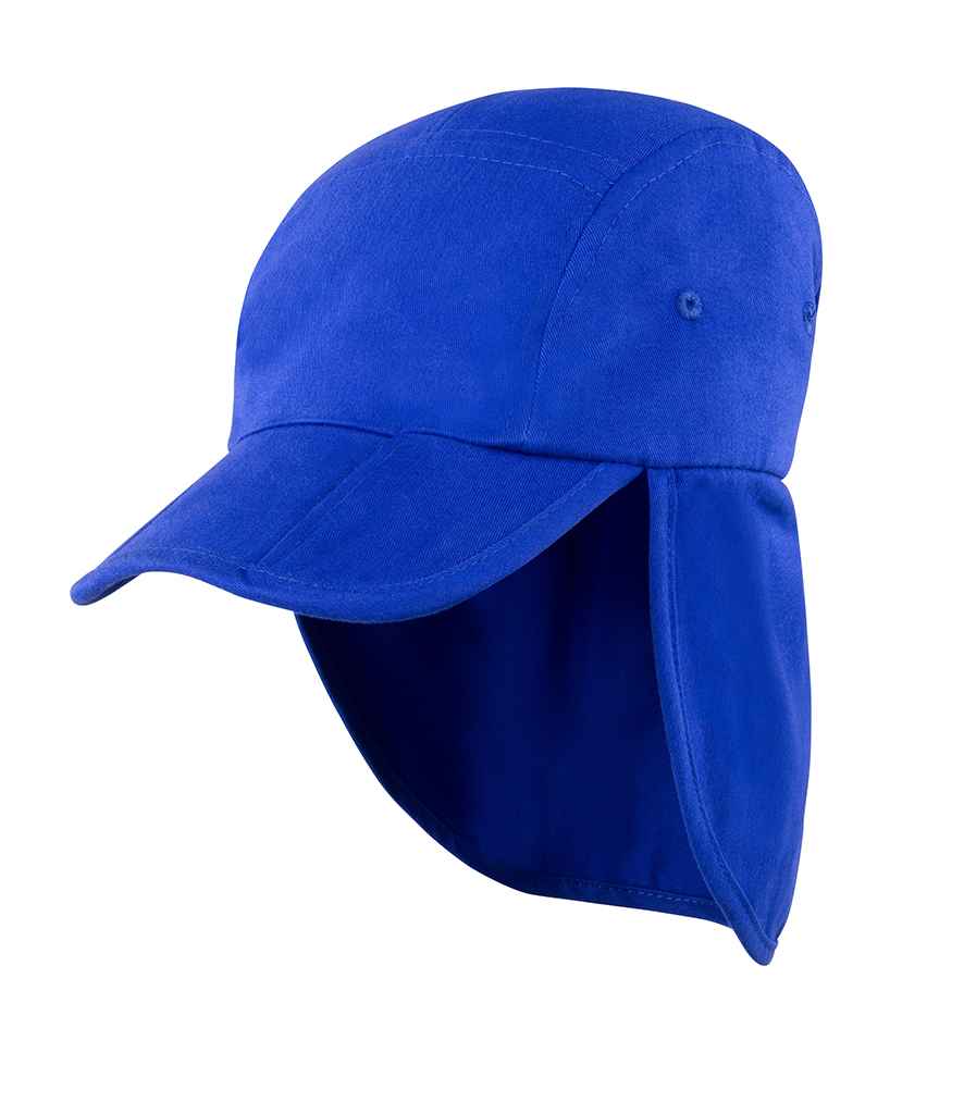 Result Fold Up Legionnaires Cap - Royal Blue