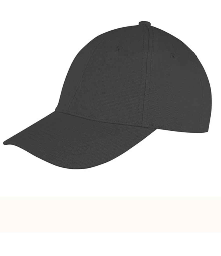 Result Memphis Brushed Cotton Cap - Black