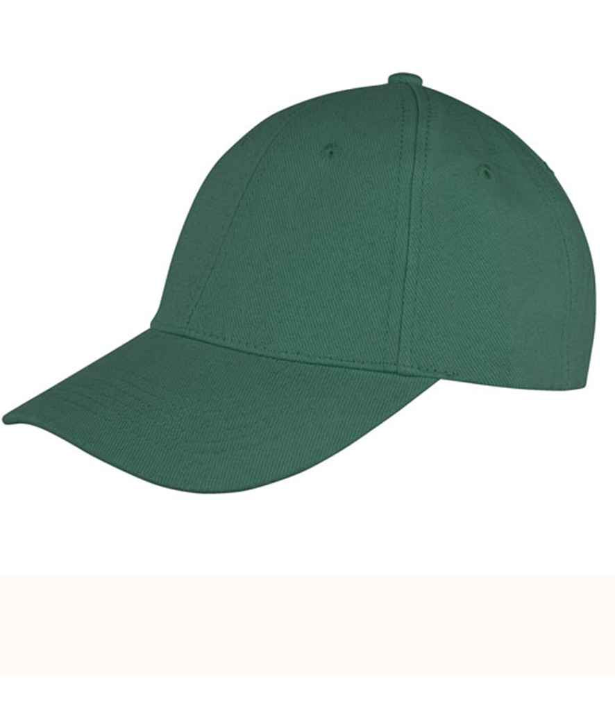 Result Memphis Brushed Cotton Cap - Bottle Green