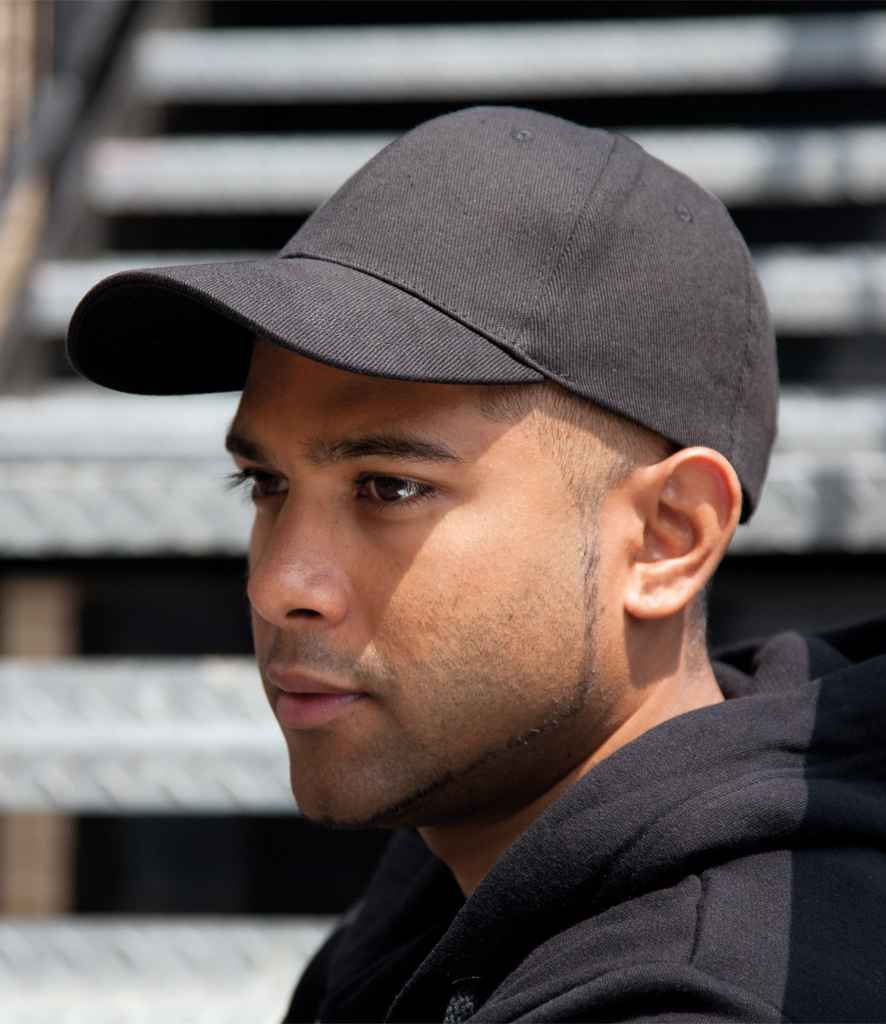 Result Memphis Brushed Cotton Cap - Charcoal