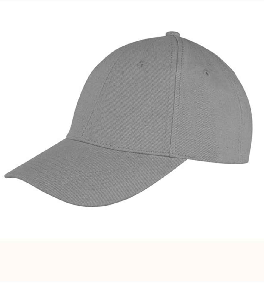 Result Memphis Brushed Cotton Cap - Dove Grey