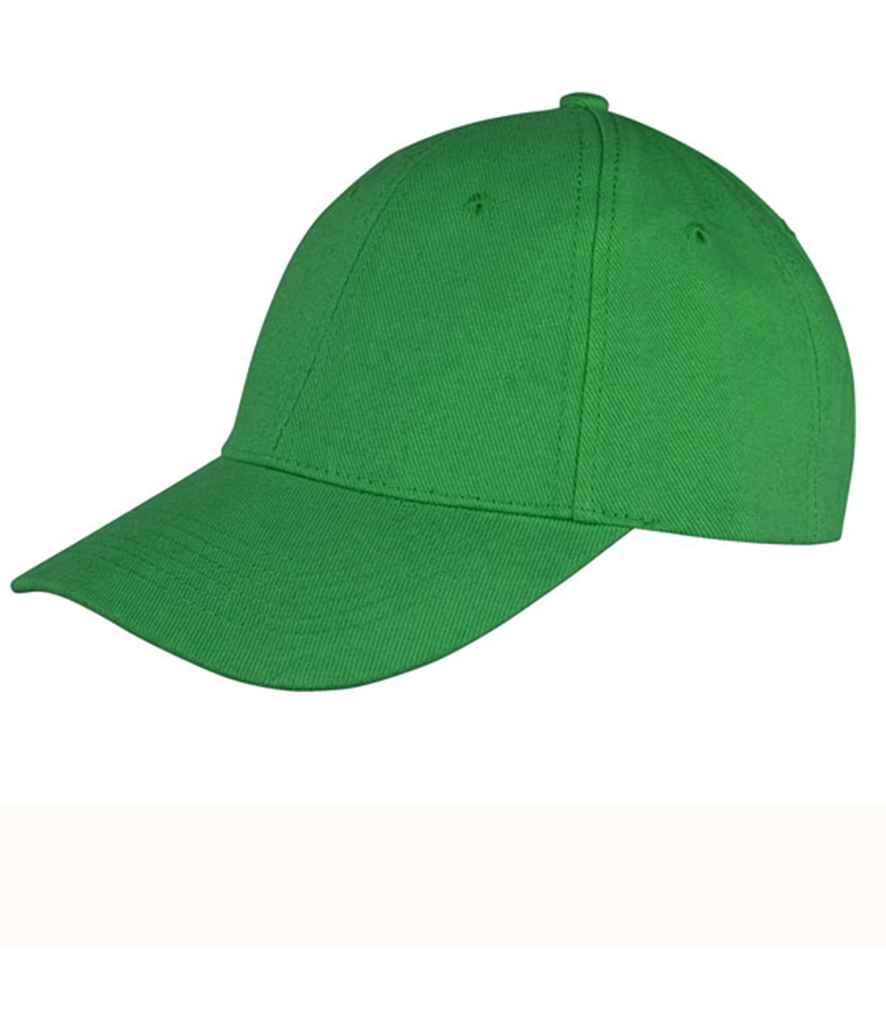 Result Memphis Brushed Cotton Cap - Emerald