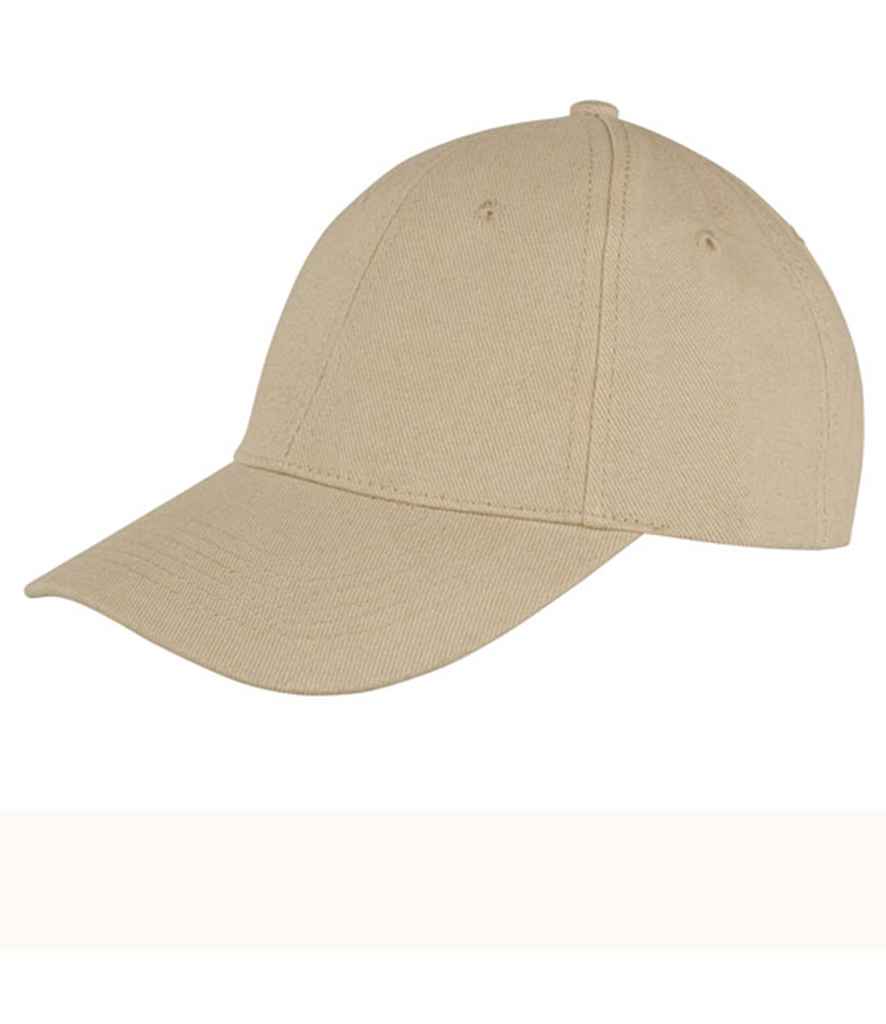 Result Memphis Brushed Cotton Cap - Khaki
