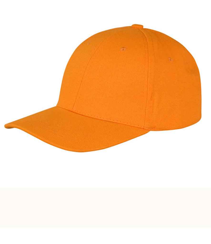 Result Memphis Brushed Cotton Cap - Orange