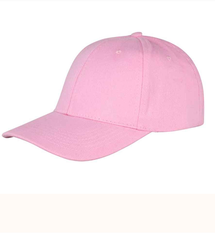 Result Memphis Brushed Cotton Cap - Pink
