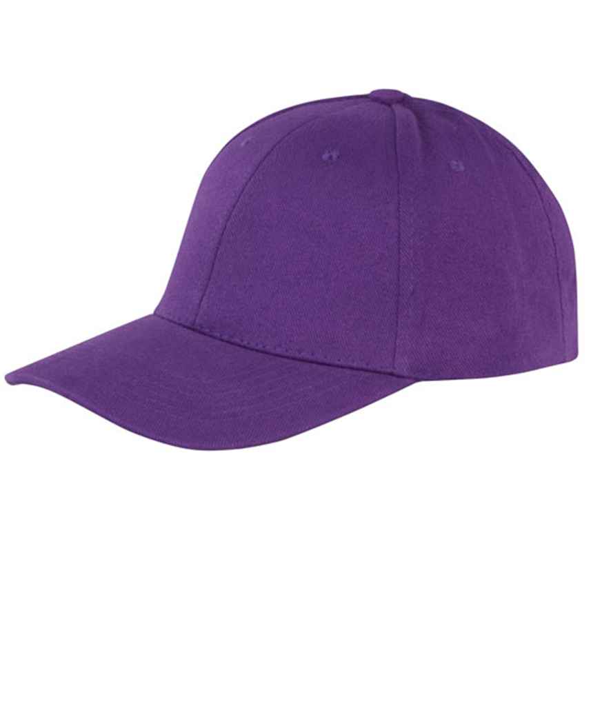 Result Memphis Brushed Cotton Cap - Purple