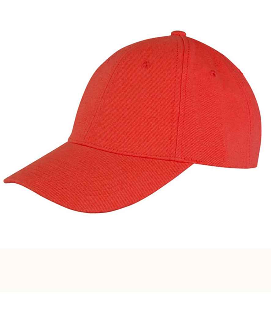 Result Memphis Brushed Cotton Cap - Red
