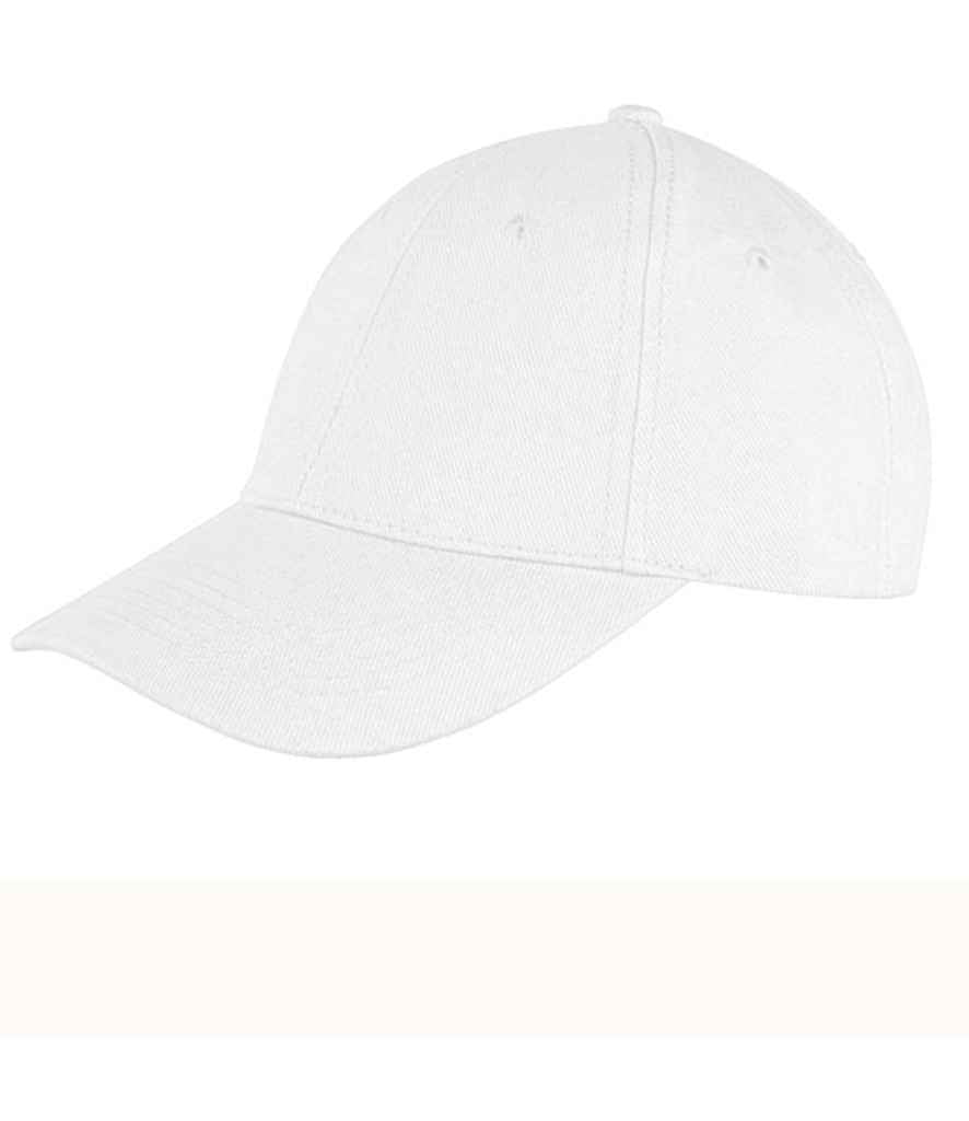 Result Memphis Brushed Cotton Cap - White