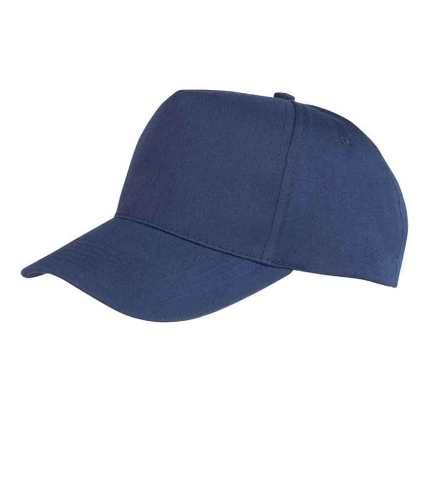 Result Boston 5 Panel Printers Cap - Navy
