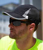 Spiro Sport Cap - Black/White