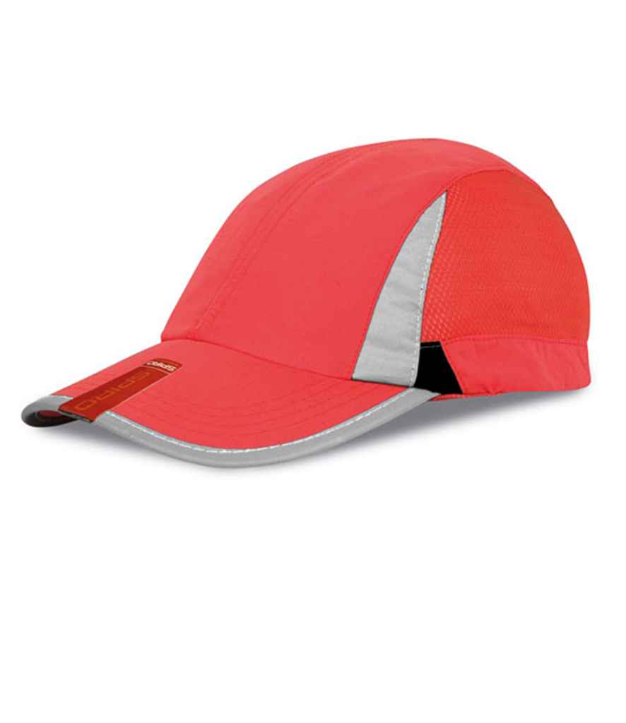 Spiro Sport Cap - Red/Black