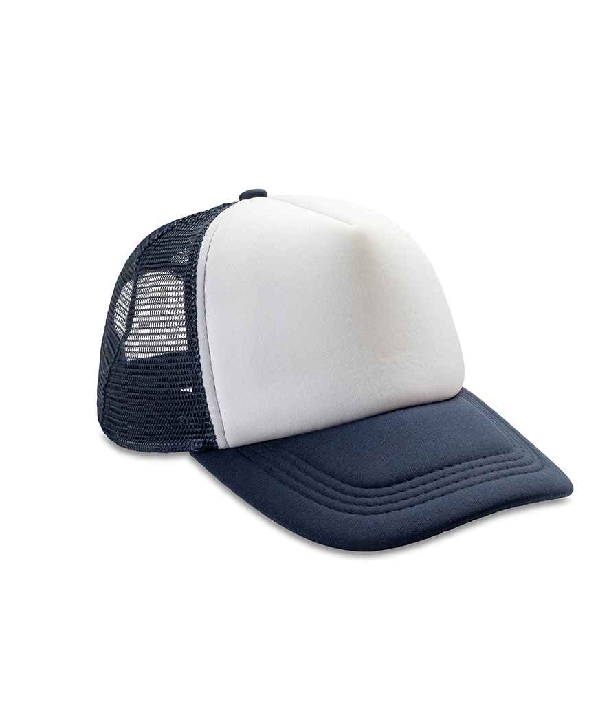 Result Core 1/2 Mesh Truckers Cap - Navy/White