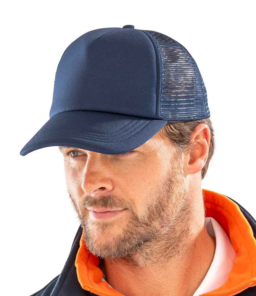 Result Core 1/2 Mesh Truckers Cap - Navy